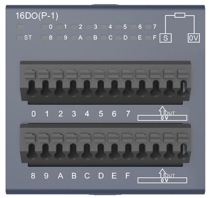 acheter Module d'entrée/sortie intégré de la série RS du module de communication Plc 16DO online manufacture