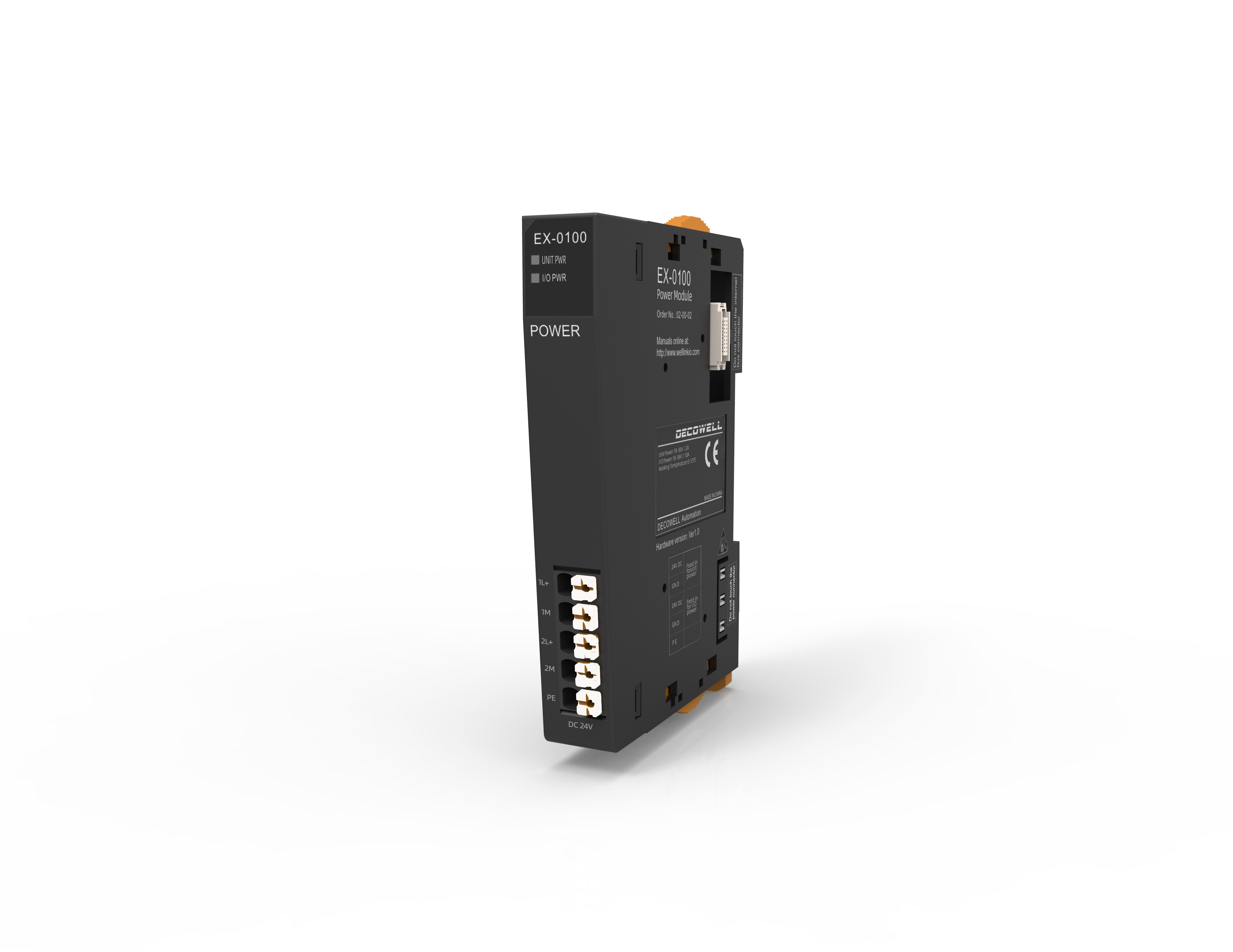 Decowell EX-TER01 Module de terminal auxiliaire de la série EX Carte d ...